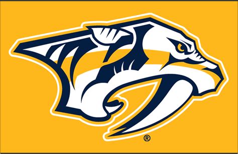 Nashville Predators Logo - Primary Dark Logo - National Hockey League ...