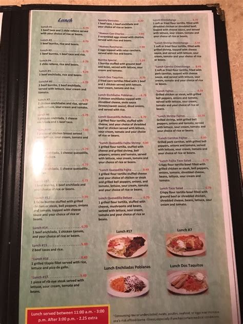 El Rodeo Mexican Restaurant Menu In Norfolk Virginia Usa