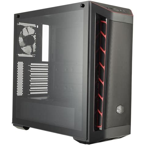 Gabinete Gamer Cooler Master Masterbox MB511 TG Mid Tower FAN