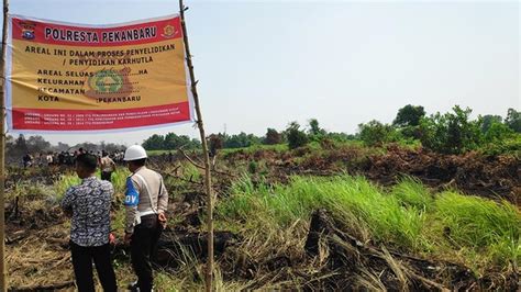 Menanti Polda Riau Memenjarakan Bos Perusahaan Pembakar Lahan