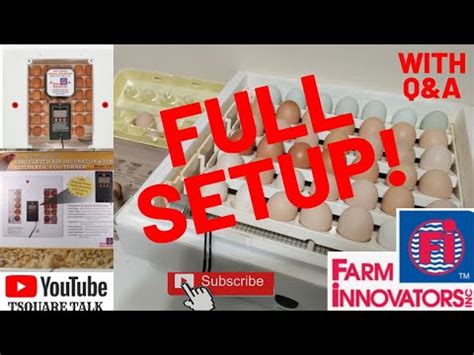 FARM INNOVATORS INCUBATOR 4250 SET UP MUST WATCH NOW QUESTIONS AND