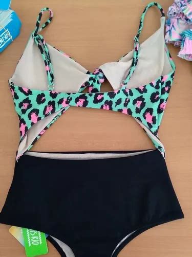 Malla Enteriza Sexy Trikini Bikini Talle S Verano Print En Venta En