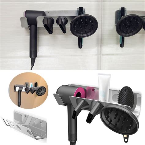 For Dyson Supersonic Hair Dryer Accessories Wall Mount Bracket Aluminum Hanger | eBay