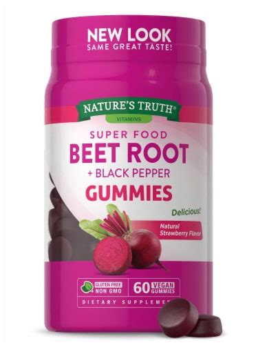 Natures Truth Beet Root Gummies 60 Count Pack Of 10 10 Packs