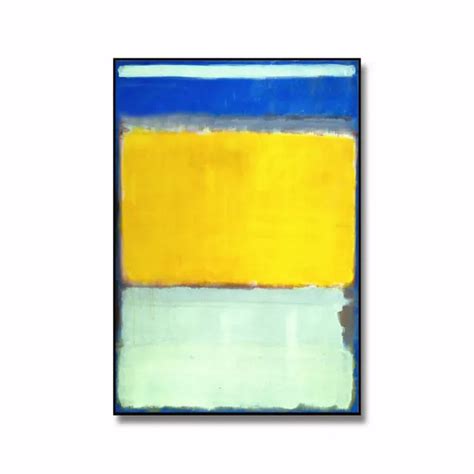 Quadro Mark Rothko Riproduzione Famosa Olio Su Tela Fatta A Mano