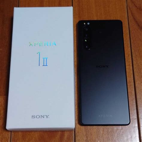 Yahoo オークション SONY Xperia 1 II 国内版 SIMフリー XQ AT42 Dua