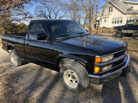 1994 Chevrolet C1500 Pickup Black RWD Automatic C1500 For Sale Photos