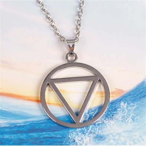 Akatsuki Hidan Ninja Jashin Necklace Trinity Symbol Baptism Catholicis