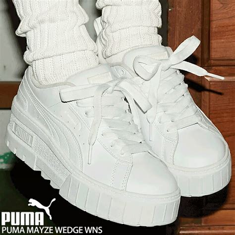 楽天市場PUMA MAYZE WEDGE WNS PUMA WHITE 386273 04 プーマ ウィメンズ メイズ リュクス