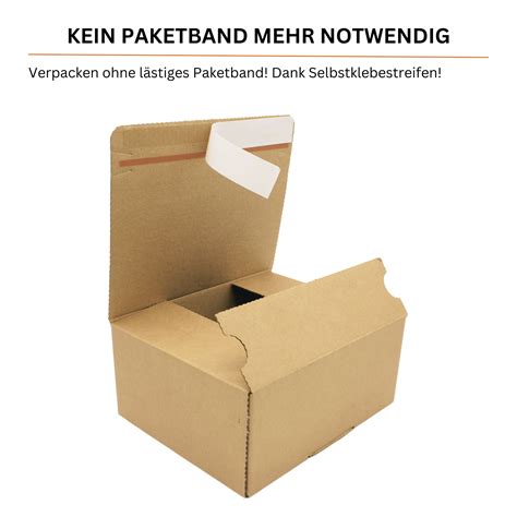 Kartons Versand Paket Falt Karton Verpackung Schachtel Box