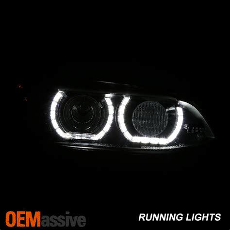 Hid Xenon For 07 10 Bmw 328i 335i 3 Series Coupe Led Projector Black Headlights Ebay