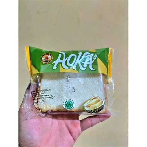 Jual Roti Panggang Aoka Gr Rasa Durian Ready Stok Baru Shopee Indonesia