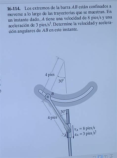 Resuelto 16 114 Los extremos de la barra AB están confinados Chegg