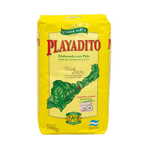 Playadito Elaborada Con Palo Tradicional Kg Yerba Mate By Type