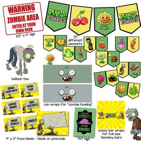 This Item Is Unavailable Etsy Zombie Birthday Plants Vs Zombies