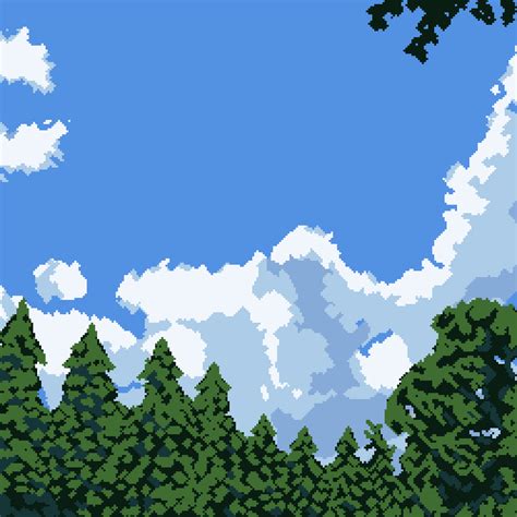 Landscape : r/PixelArt