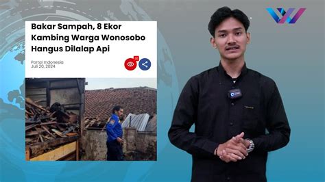 Warta Media Akibat Membakar Sampah Di Dalam Kandang Ekor Kambing