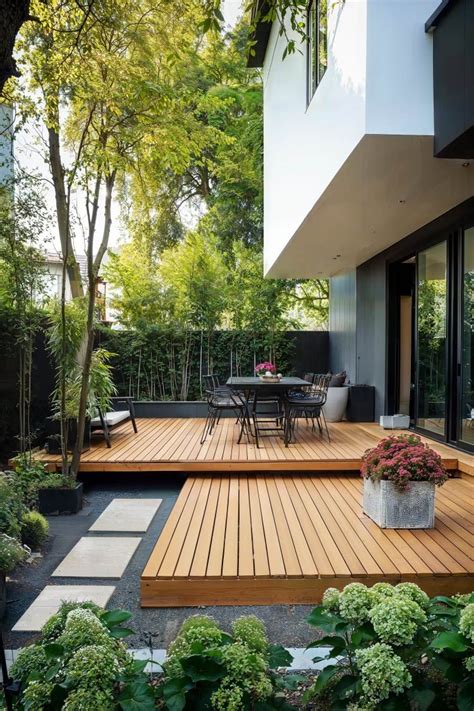 33 Stunning Patio Deck Ideas For Your Yard in 2024 | Modern backyard ...