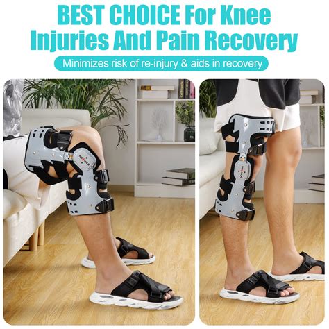 Neenca Unloader Rom Knee Brace Hinged Immobilizer For Acl Mcl Pcl