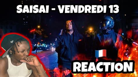 AMERICAN REACTS TO FRENCH DRILL RAP Saisai Vendredi 13 Clip