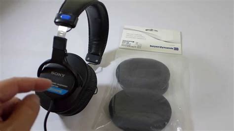 How To Sony Mdr V And Mdr With Beyerdynamic Ear Pads Youtube