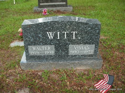 Mrs Vivian H Witt Monumento Find A Grave