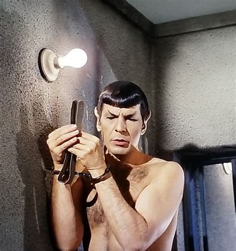 Leonard Nimoy Shirtless Spock Star Trek Tos Star Trek Tos Star Wars