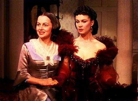 Olivia De Havilland Vivien Leigh Gone With The Wind Classic