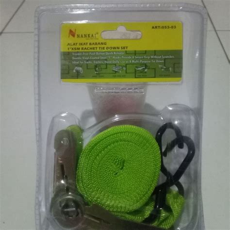 Jual Nankai Rachet Tie Down Inch X Meter Tali Pengikat Barang Di