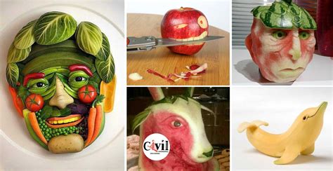 Fruit Carvings Ideas