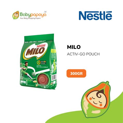 Jual MILO Activ Go Pouch 300gr Shopee Indonesia