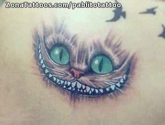 Tatuaje De Cheshire Disney Literatura