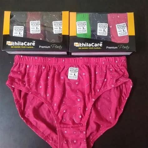 Ladies Pink Printed Cotton Panty Size Medium At Best Price In New Delhi Id 23277664597