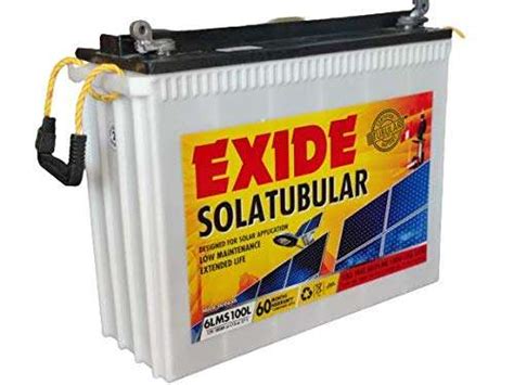 Exide Solar Lms L V Ah Solar Battery