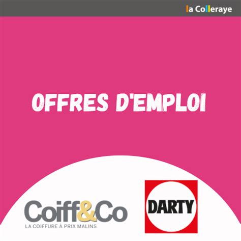 Offres D Emploi Darty Et Coiff Co La Colleraye Savenay