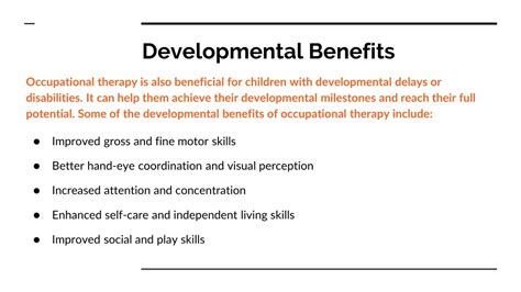 Ppt The Benefits Of Occupational Therapy Powerpoint Presentation