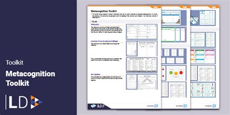 Metacognition Teacher Toolkit Teacher Made