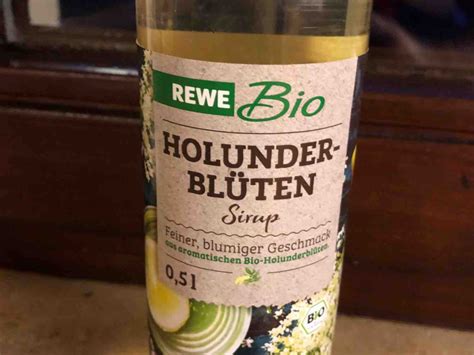 Rewe Bio Holunderbl Ten Sirup Rewe Bio Kalorien Neue Produkte Fddb