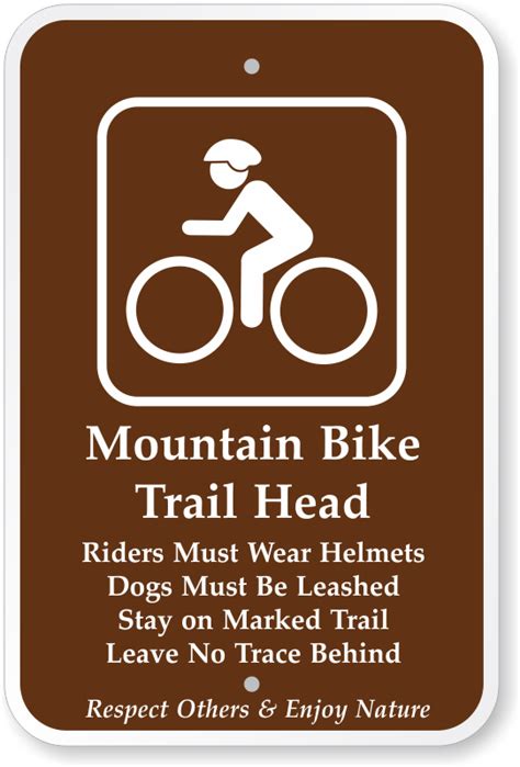 Trail Signs Hiking Signs Hiking Trail Symbols And Trail Markers