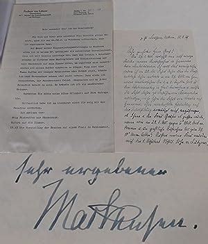 Autograph Generalfeldmarschall August von Mackensen Eigenhändiger