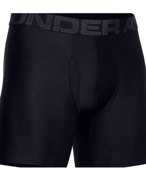 Under Armour Men S Tech 6 Boxerjock Size 2xl Black Pack Of 2 For Sale Online Ebay