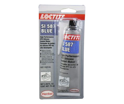 Henkel 58730 Loctite Si 587 Blue Paste Silicone Gasket Maker 70 Ml