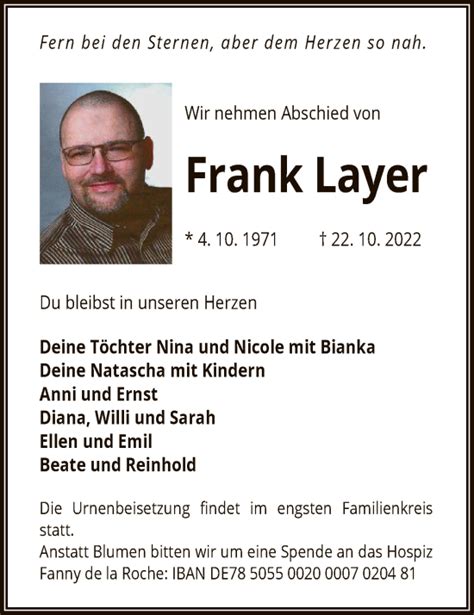 Gedenkkerzen Von Frank Layer Trauer Op Online De