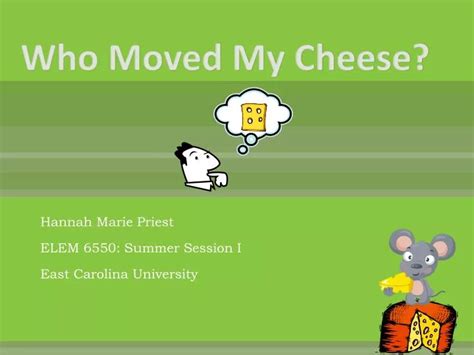 Who Moved My Cheese Ppt Free Download