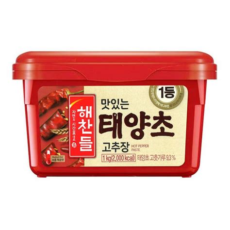 Cj Haechandle Gochujang Hot Red Chilli Pepper Paste Medium Hot In Tube Kg Buy Now With