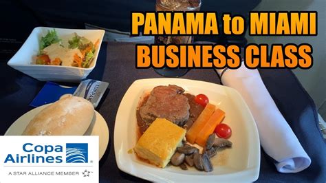 Panama Miami Business Class Copa Airlines Pty Mia Flight Report