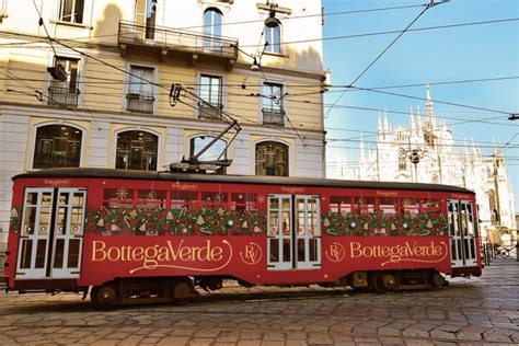 A Bordo Del Tram Di Natale Bottega Verde Per Un Viaggio Alla Scoperta