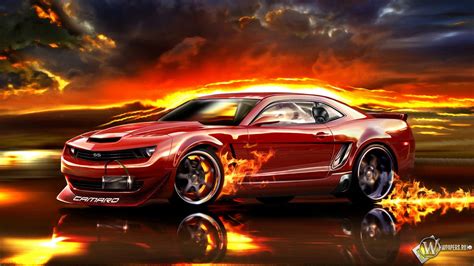 Chevrolet Camaro SS Red HD Wallpaper Cars I Love Fotos De Carros