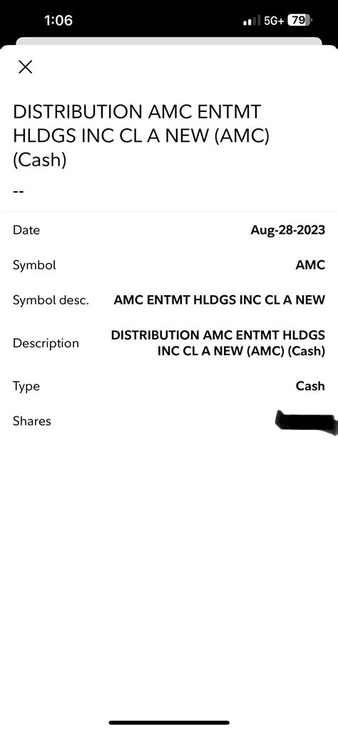 Settlement shares just hit my fidelity : r/amcstock