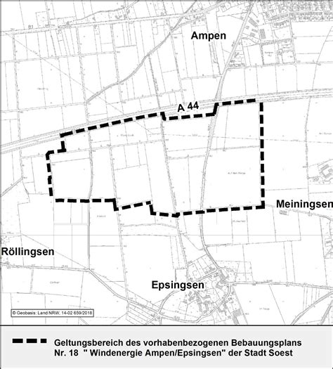 Vorhabenbezogener Bebauungsplan Nr Windenergie Ampen Epsingsen